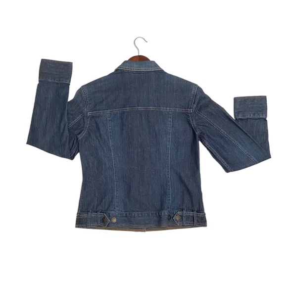 Eddie Bauer Trucker Specially Dyed Jean Jacket - Picture 12 of 15